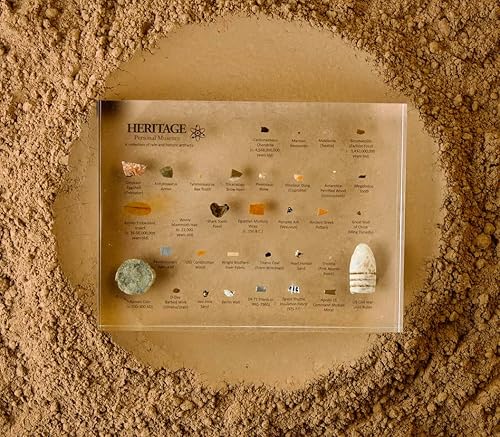 Miniatura 4 de Heritage Personal Museum, un mini museo de historia natural, 33 artefactos