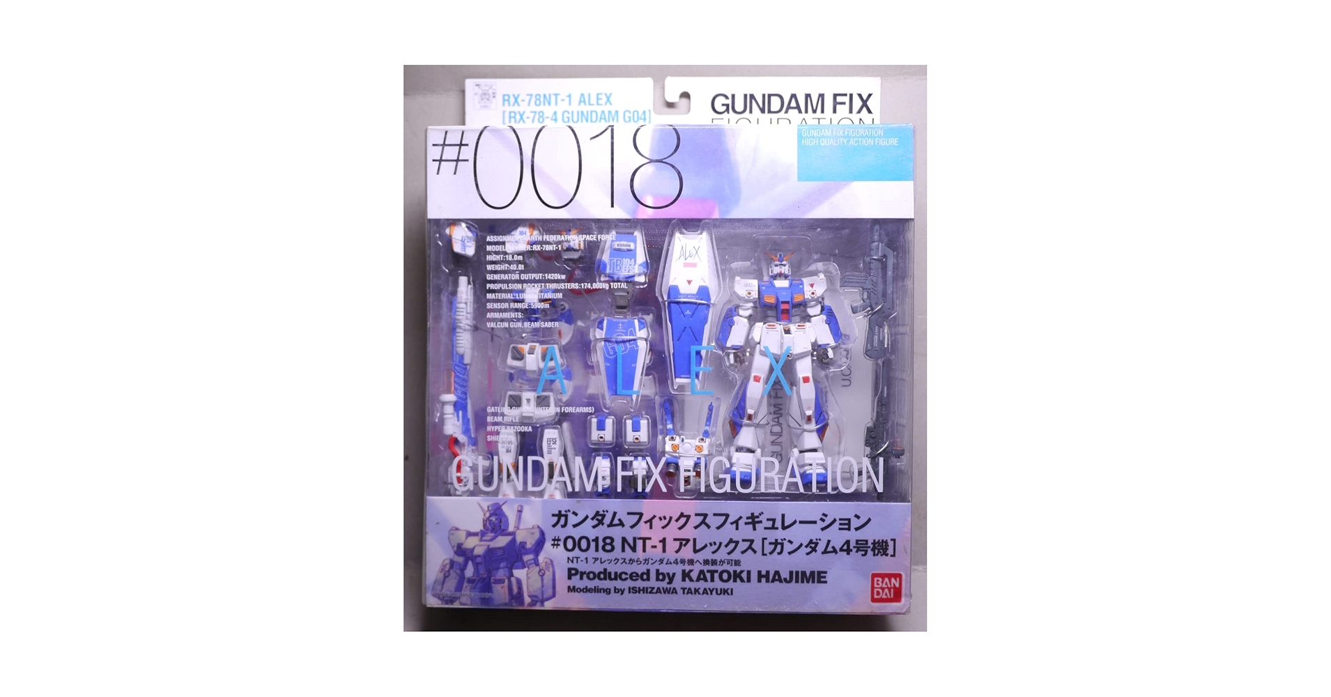 Amazon.com: Bandai Gundam FIX Figuration # 0018 RX78NT-1 (Japan