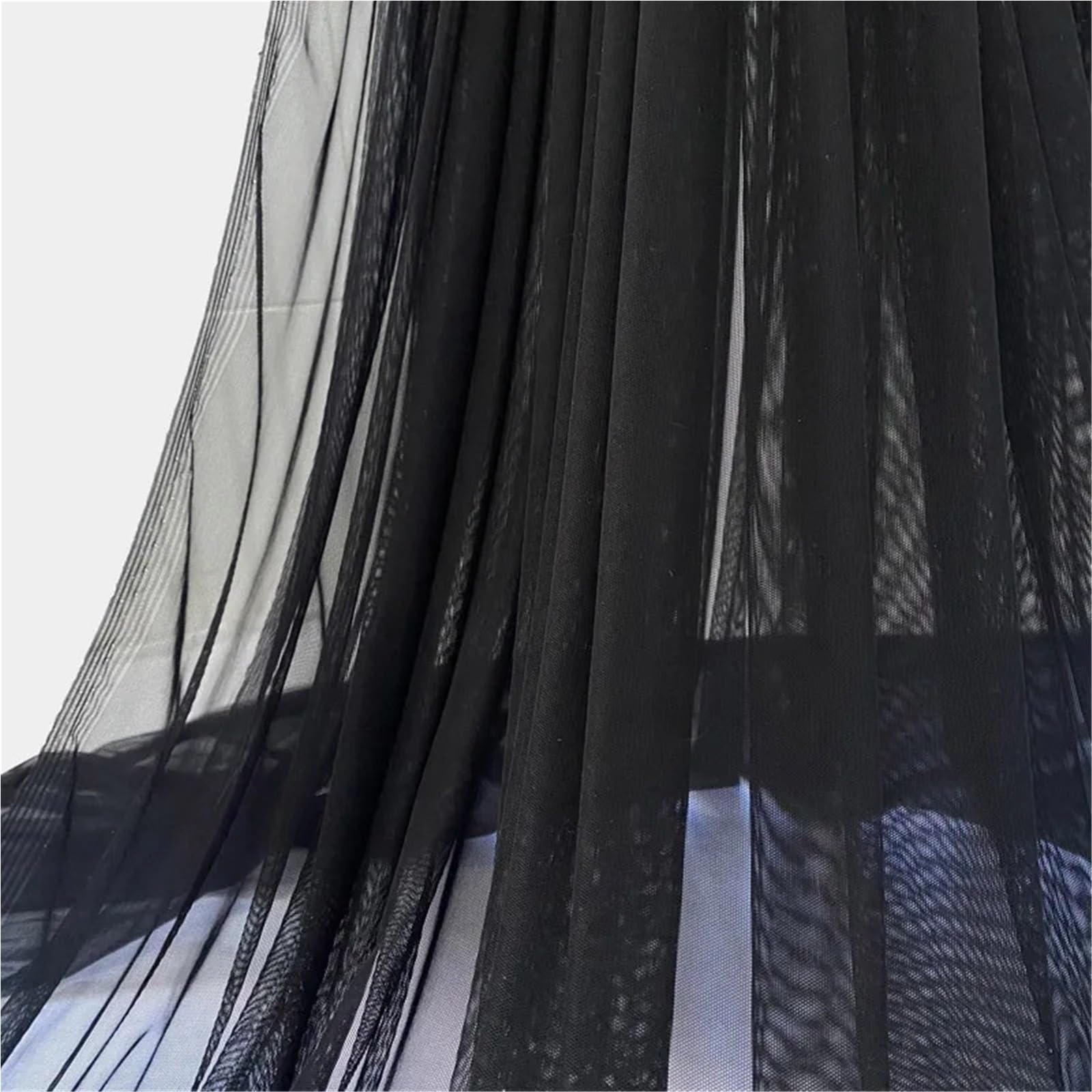 Tejido de Malla elástica, Tejido Transparente de Elastano, Suave y cómodo, Adecuado for Ropa de Yoga y Ropa Interior. para Costura(160cmx2yard)