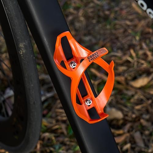 Miniatura 6 de corki Cycles Soporte para botella de agua para bicicleta, con carga lateral derecha, jaula para botella de agua para carretera, MTB, bicicleta de