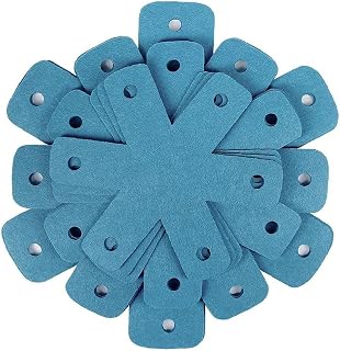 NIDONE Pot Pan Protectors Stacking Pot Separators Pads Kit Anti-Scratch Cookware Mats Blue 12PCS