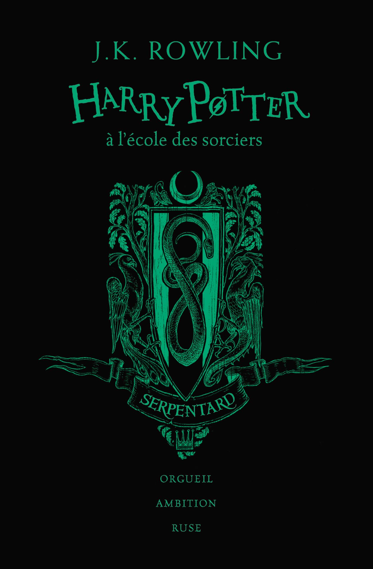 HARRY POTTER A L'ECOLE DES SORCIERS - EDITION 20 ANS SERPENTARD