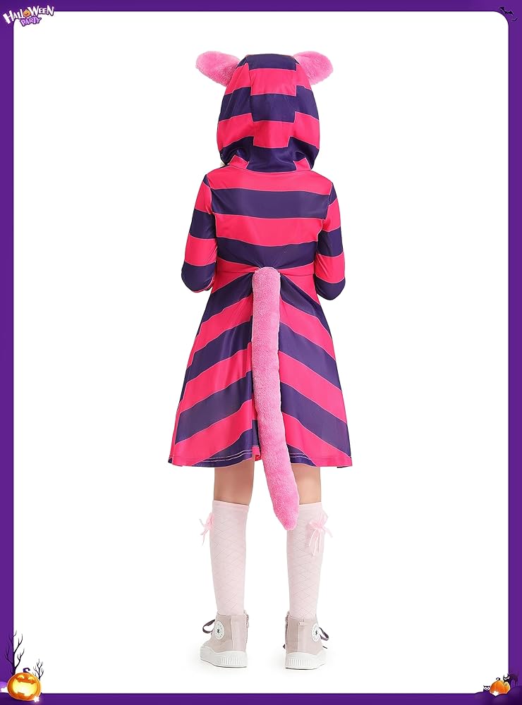Amazon.co.jp: [JUNDOMECY] ハロウィン コスプレ 子供 チェシャ