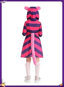 Amazon.co.jp: [JUNDOMECY] ハロウィン コスプレ 子供 チェシャ