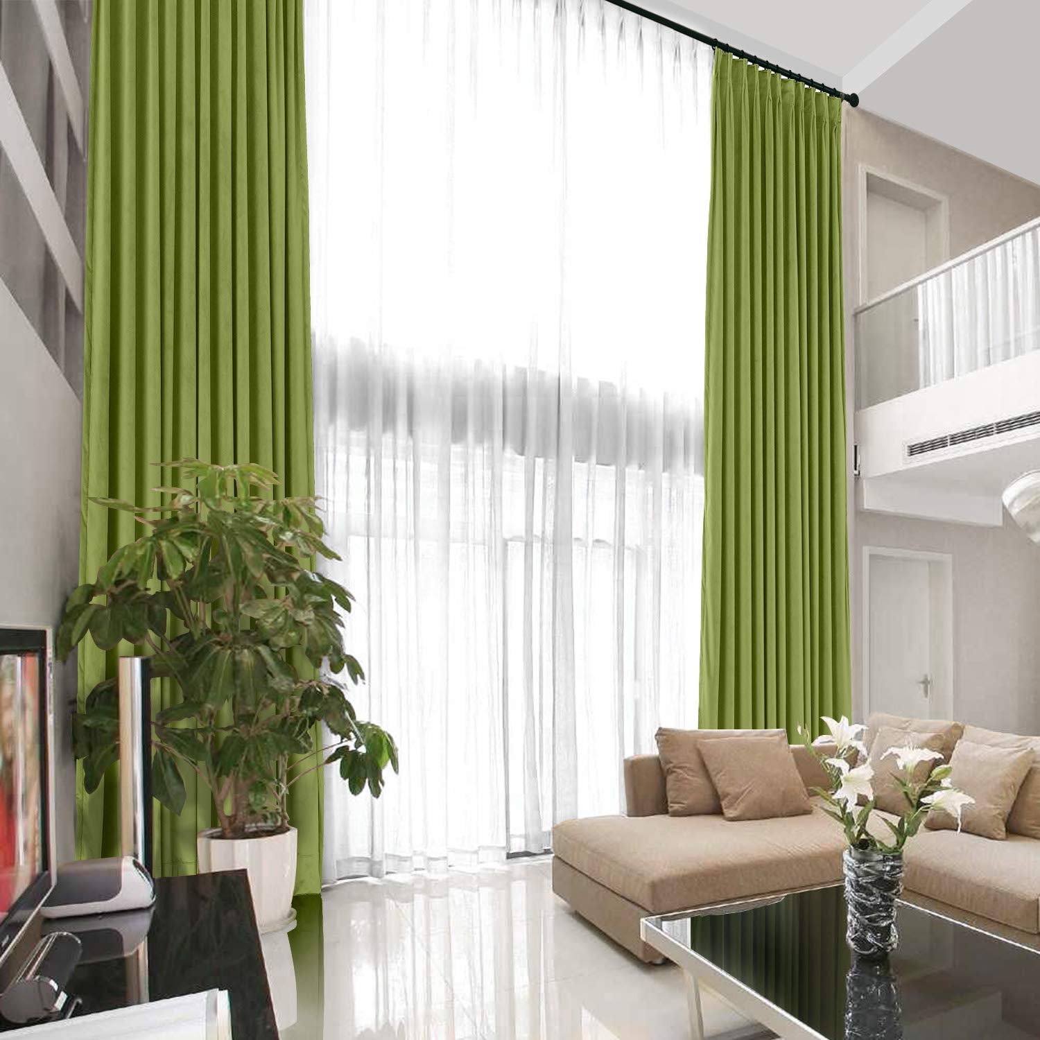 Cortinas Opacas De Terciopelo Para Dormitorio Y Sala De Estar, Cortinas Opacas De Terciopelo Para Guardería, Cortinas De Terciopelo Oscurecedoras De Tamaño Personalizado. - España