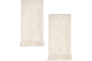 YoulerTex Luxury Boho Bathroom Hand Towels