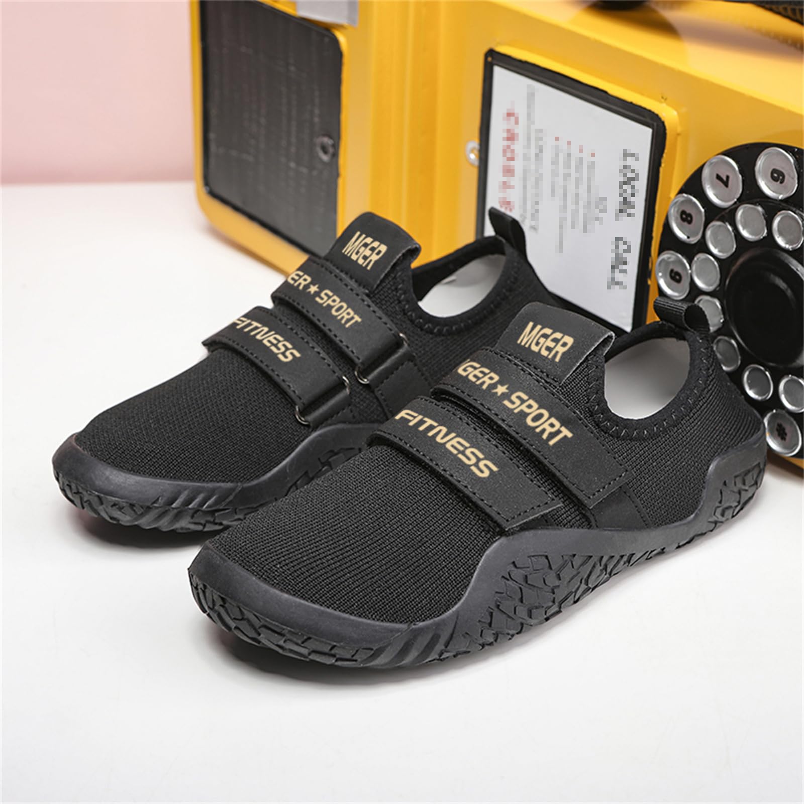 Chaussures De Soulevé De Terre, Chaussures D'haltérophilie Squat Hommes Et Femmes Chaussures D'entraînement Croisé Pieds Nus pour Salle De Sport en Salle