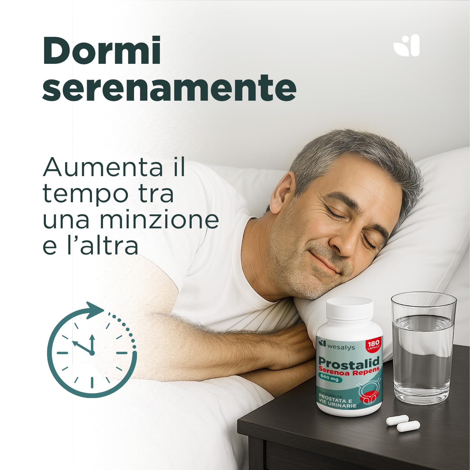 PROSTALID - SERENOA REPENS 640MG | 180 CAPSULE (Fino a 3 Mesi di Fornitura) | Saw Palmetto, Integratore Prostata | con Licopene, Pygeum Africanum, Zucca e Ortica. Integratori Prostata Uomo