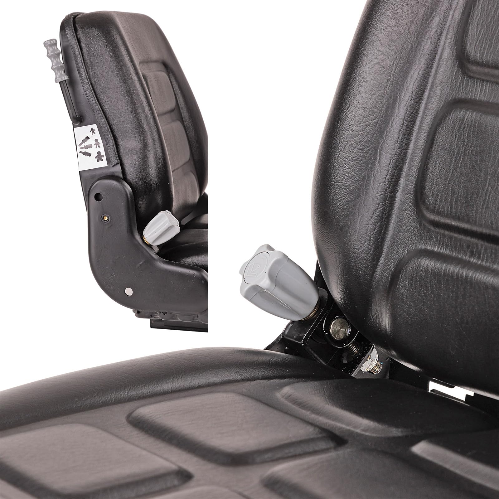 DEMA Universal Sitz mit Rückenlehne Staplersitz Traktorsitz Traktor Stapler CFS12