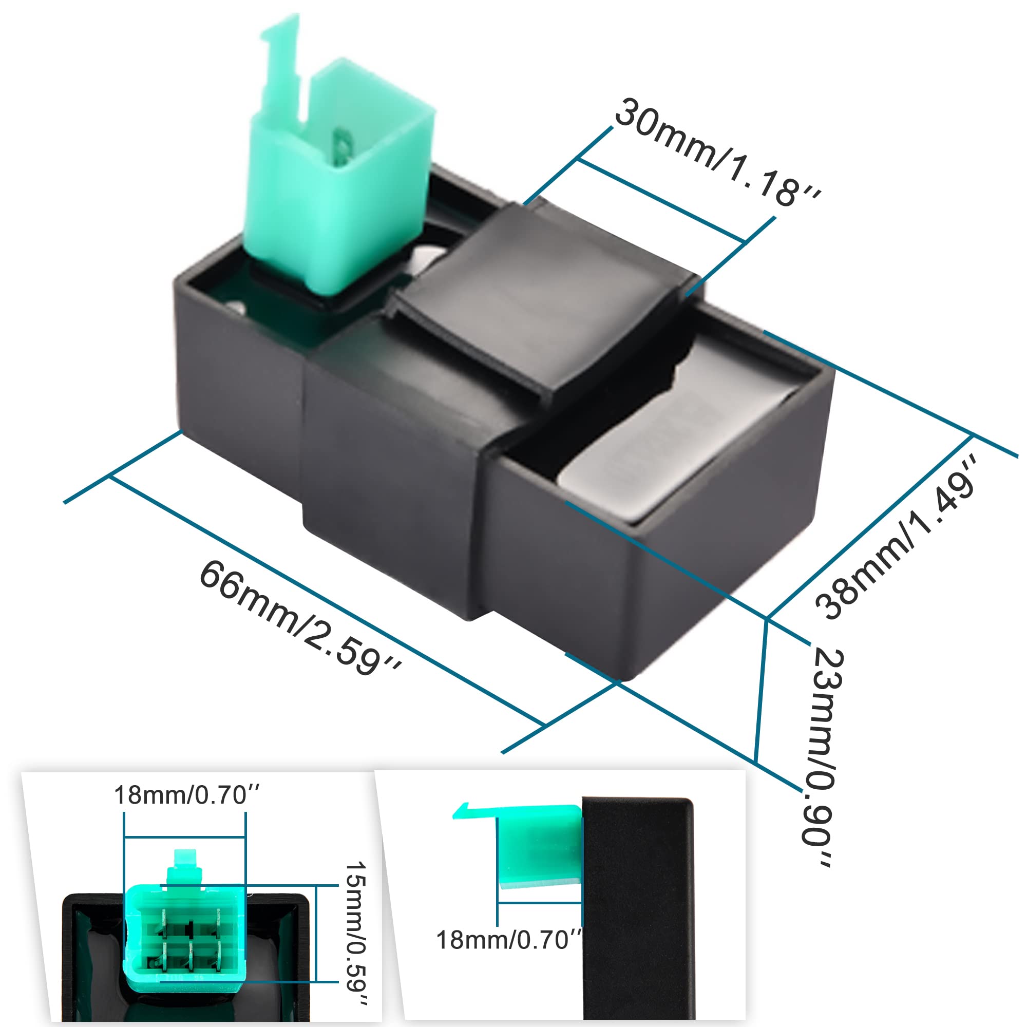 Amazon.com: GOOFIT 5 Pin AC CDI Box Unit Replacement for Chinese 50c 70c  90cc 110cc 125cc Horizontal Engine 3125B 3125R 3125XR8 SSR TaoTao X15 X18  ATV Mini Pocket Dirt Bike : Automotive