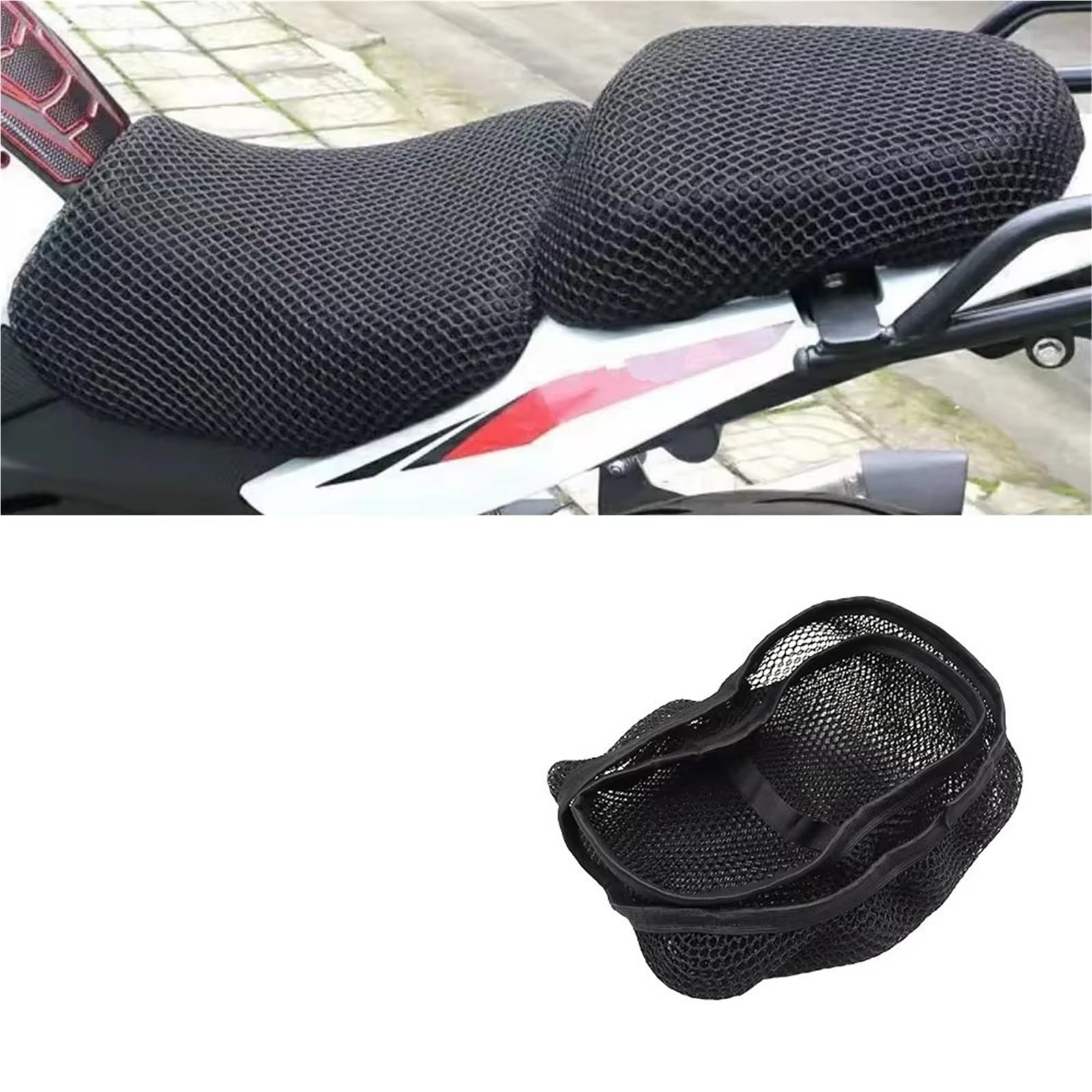 Moto Copri Sedili Per Benelli Per TRK251 BJ250-18 Per TRK 251 Copertura di Sede Del Motociclo Antiscivolo Traspirante Protezione Isolante Cuscino
