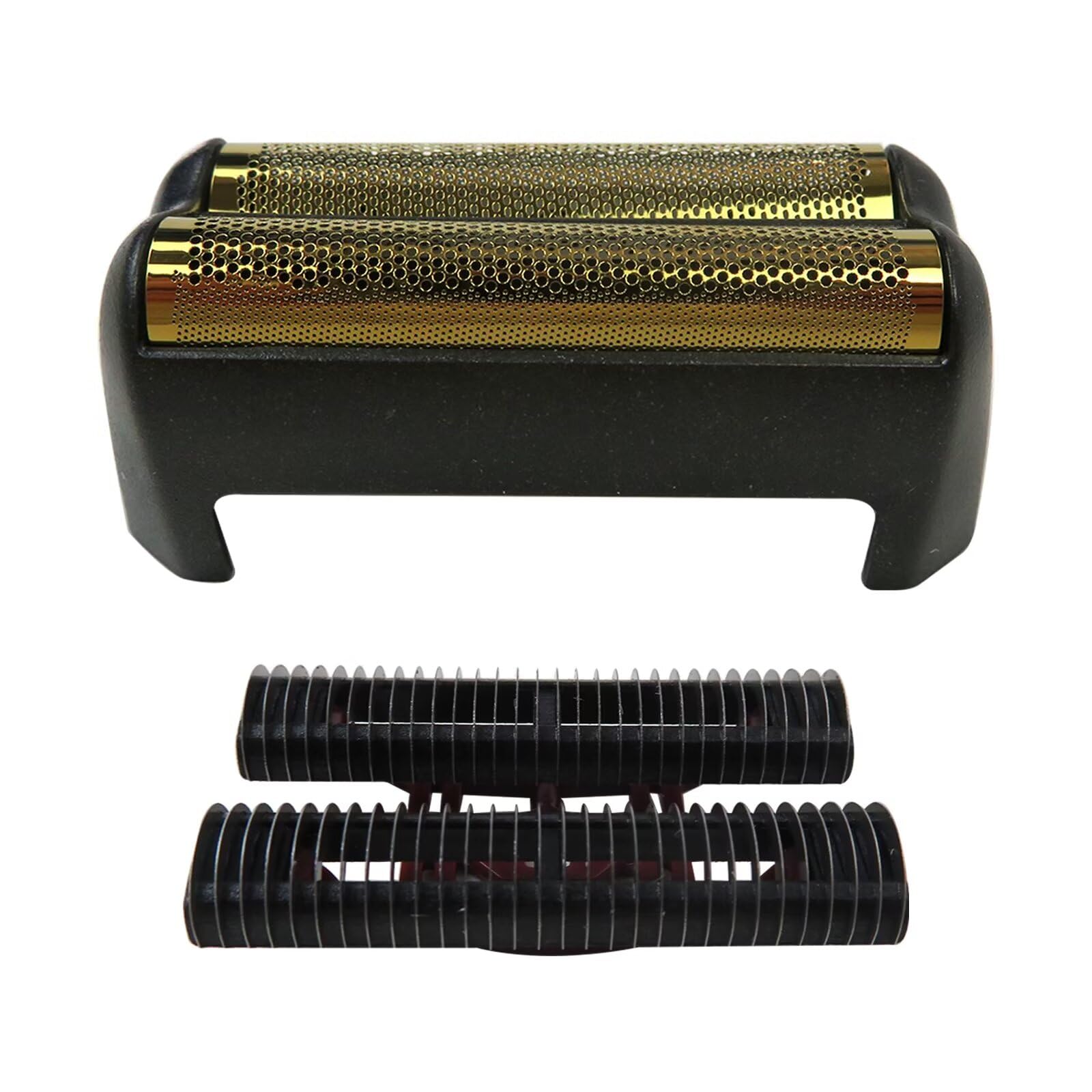 New Super Close Foil and Cutter Bar Assembly (#7043/7031-100) Compatible for Wahl 5-Star Finale Shaver, Assembly for Black & Red Models -Gold