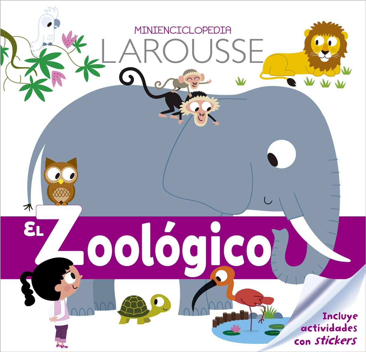 Minienciclopedia. El zoológico (Spanish Edition)