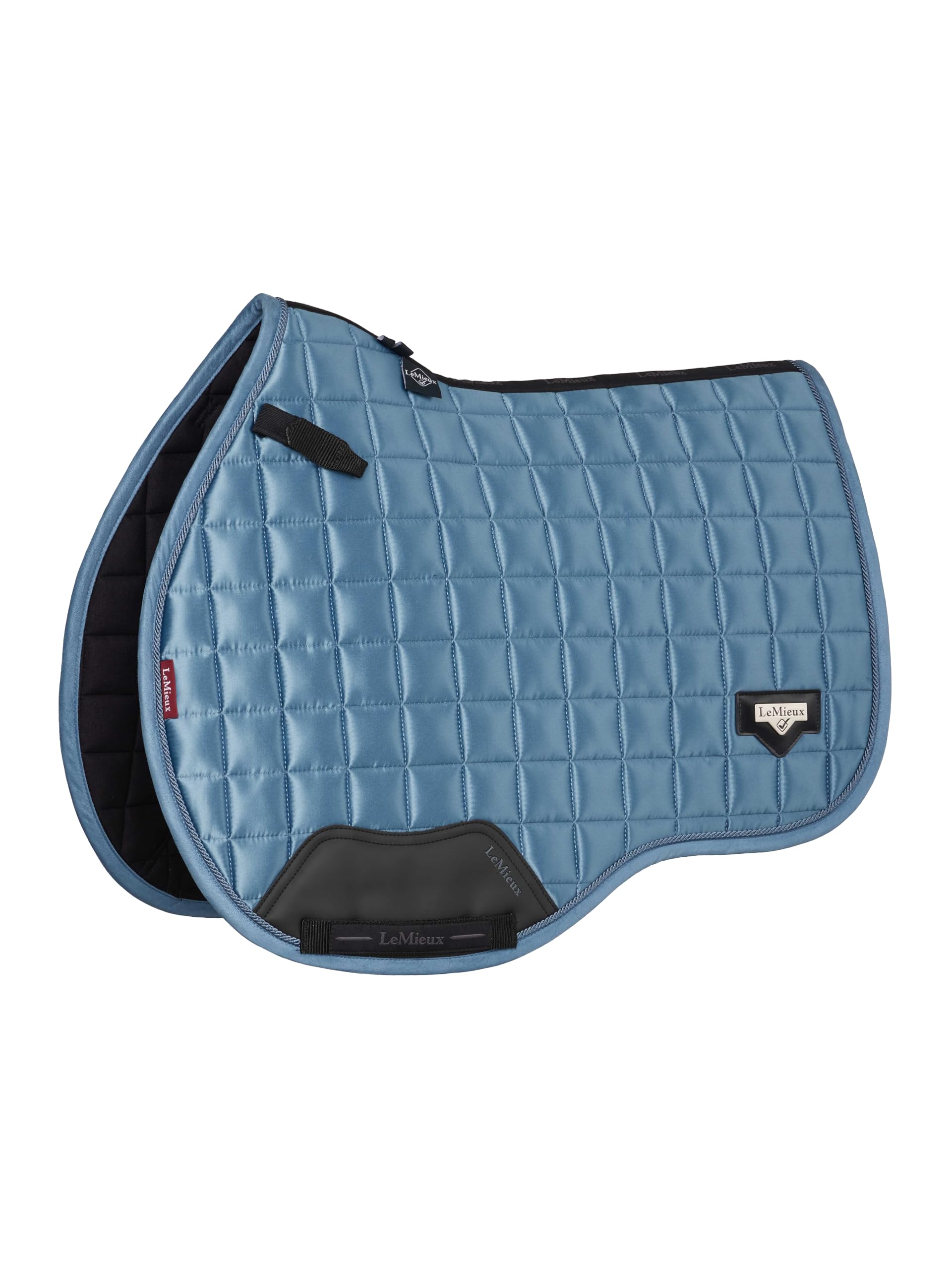 LeMieux Loire Classic GP Square - Equestrian Saddle Pad - Girth Protection Area - Ice Blue - Small/Medium โ image 1