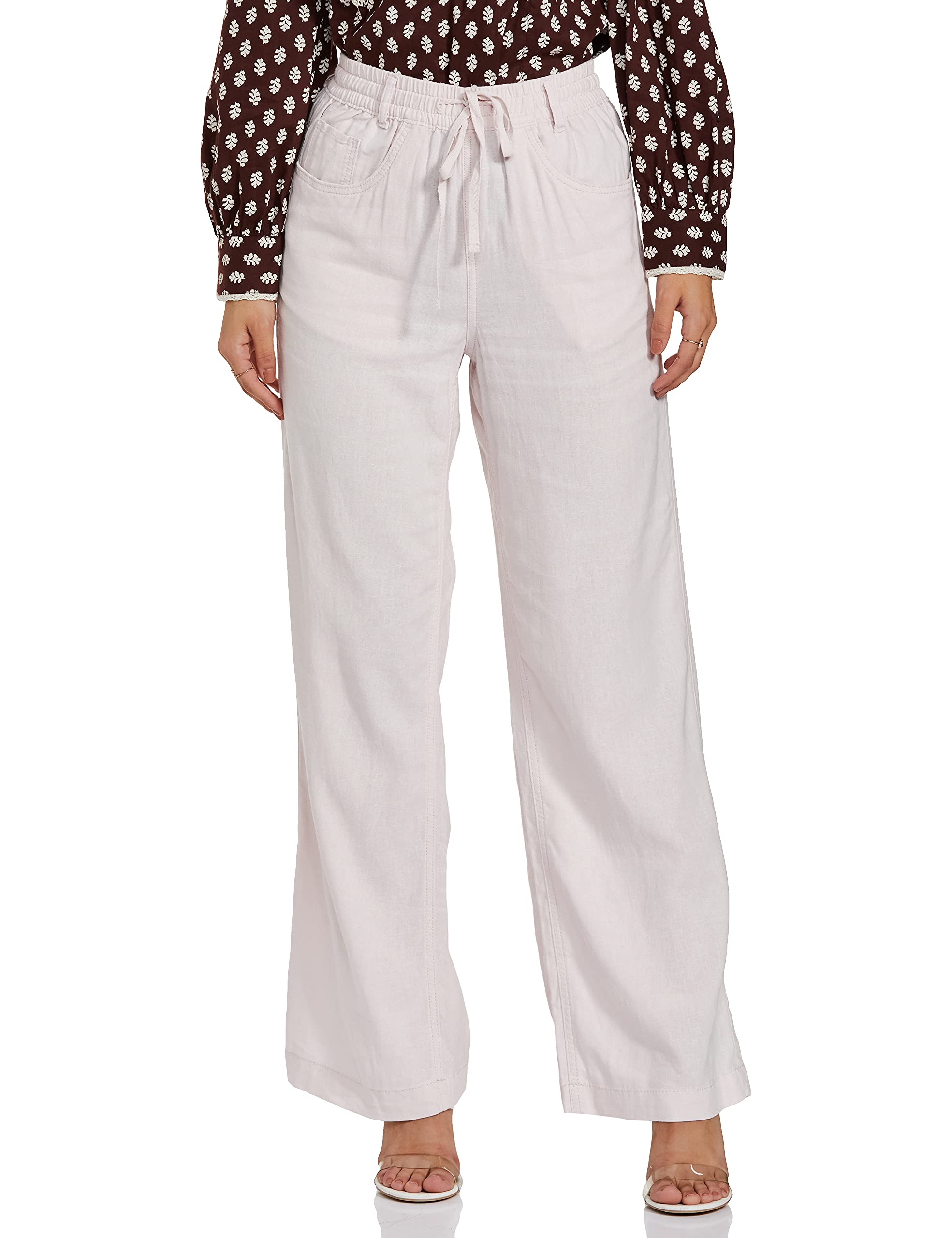 Marks & Spencer Women's Regular Fit Mid Rise Pants