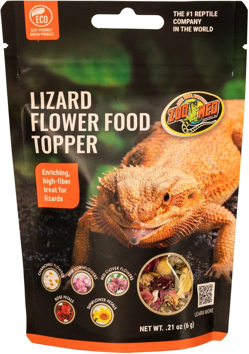 Zoo Med Lizard Flower Food Topper 0.21 oz.