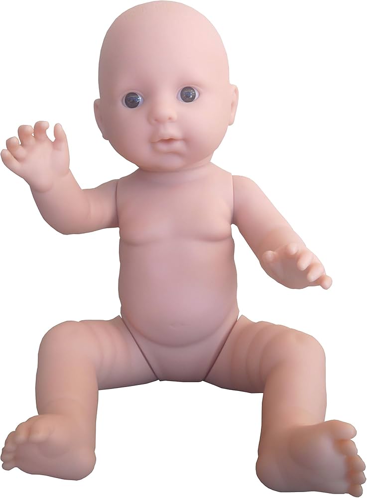 Amazon.co.jp: ベビーマッサージ練習用マネキン 長さ 48cm 座高