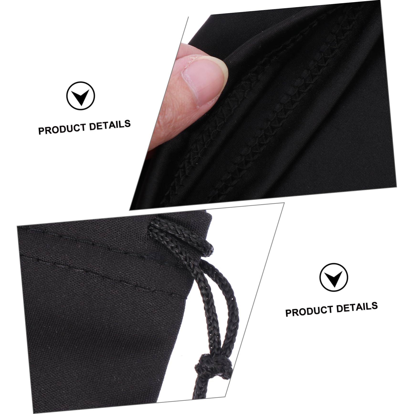 YARNOW 90pièces Pochette De Ski Microfibre Lot De Étuis Pour De Ski Et Accessoires Et Aux Rayures