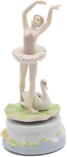 Regalos sc49153Bailarina con cisne Figura decorativa musical