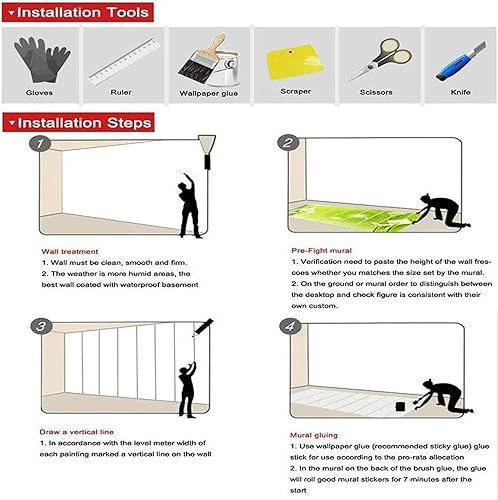 Miniatura 7 de Fondos de pantalla de frutas frescas, coloridos murales de pared grandes 3D de alimentos, calcomanías murales para habitación de niños, guardería,