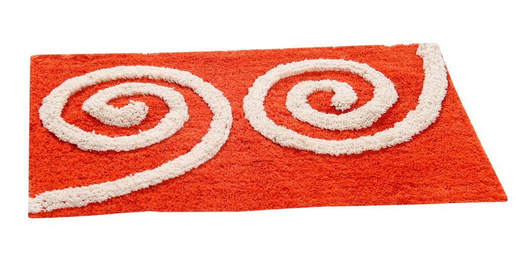 Abstract Cotton Door Mat - 16"x24", Multicolour