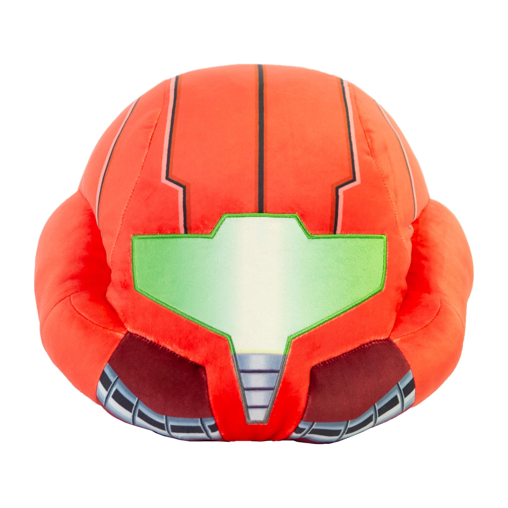 Club Mocchi- Mocchi- Metroid Prime Plushie - Samus Helmet - Officially Licensed Plush with Authentic Details - Gaming Merchandise and Gaming Room