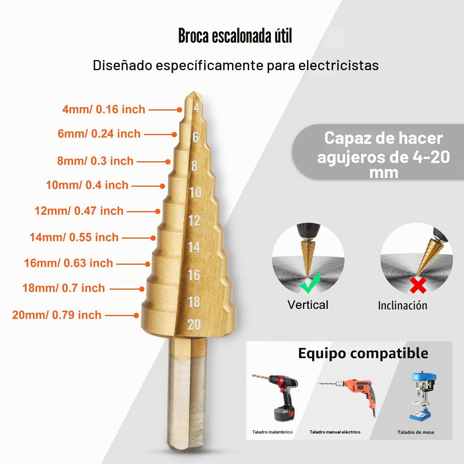 VEVOR Kit de Perforación Hidráulica Presión de 10 T con 6 Punzones Perforadora Hidráulica Manual con Maletín Portátil Kit de Perforadora Hidráulica 12,7-50,8 mm para Metal Acero Aluminio Plástico