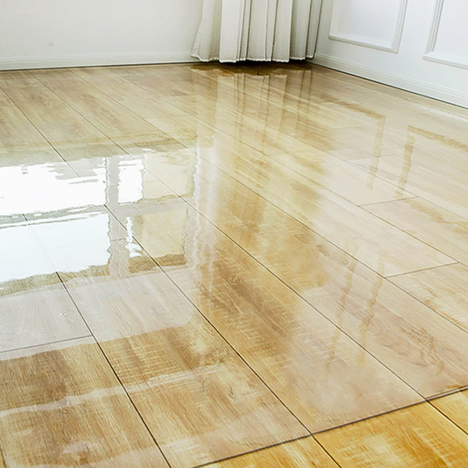 Schreibtischstuhl Matte 1,5mm Transparente Bodenschutzmatte Bürostuhl Unterlage 100x140 120x130 120x200 140x180 Schreibtischunterlage Clear Stuhlmatte für Hartböden Schützen Ihren Boden vor Kratzern (
