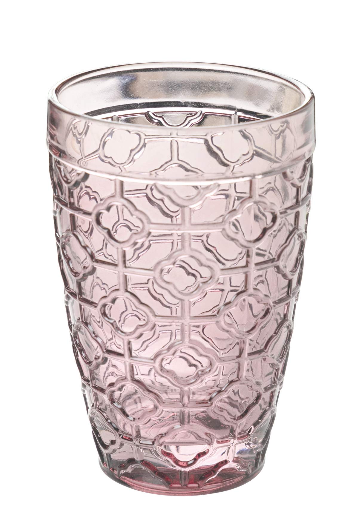 Villa d'Este Home Tivoli - Zestaw 6 szklanek szklanych - Geometria Line - Pojemność 380 ml
