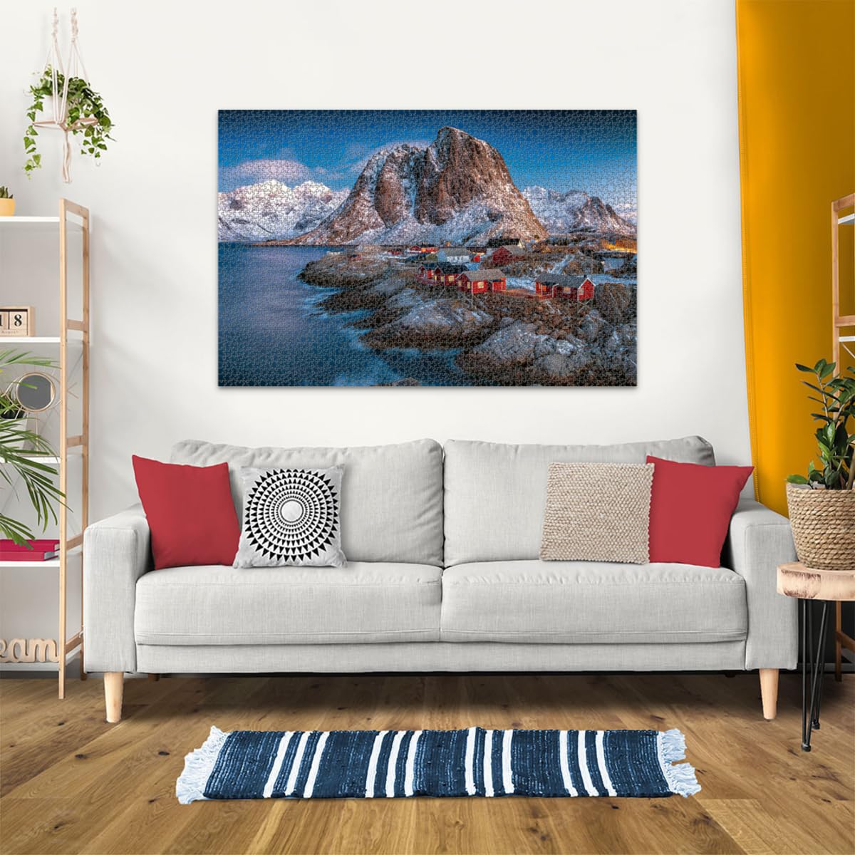 Ravensburger - Puzzle Adulte - Puzzle 3000 pièces - Hamnoy, Iles Lofoten - Adultes et Enfants à partir de 14 Ans - Puzzle de qualité supérieure fabriqué en Europe - Norvège - Évasion - 17081