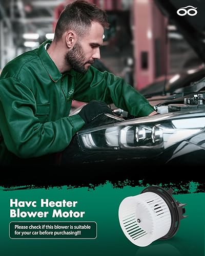 Miniatura 7 de SCITOO Motores de soplador de calentador de CA con jaula de ventilador para motor de ventilador Jeep apto para Jeep Liberty, 2002-2007 para Jeep