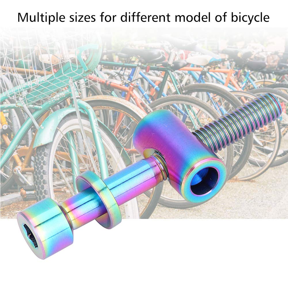 Vis De Selle Vélo En Titane – Lot De 2 Boulons M5 (30mm Ou 40mm) Pour Fixation Tige De Selle