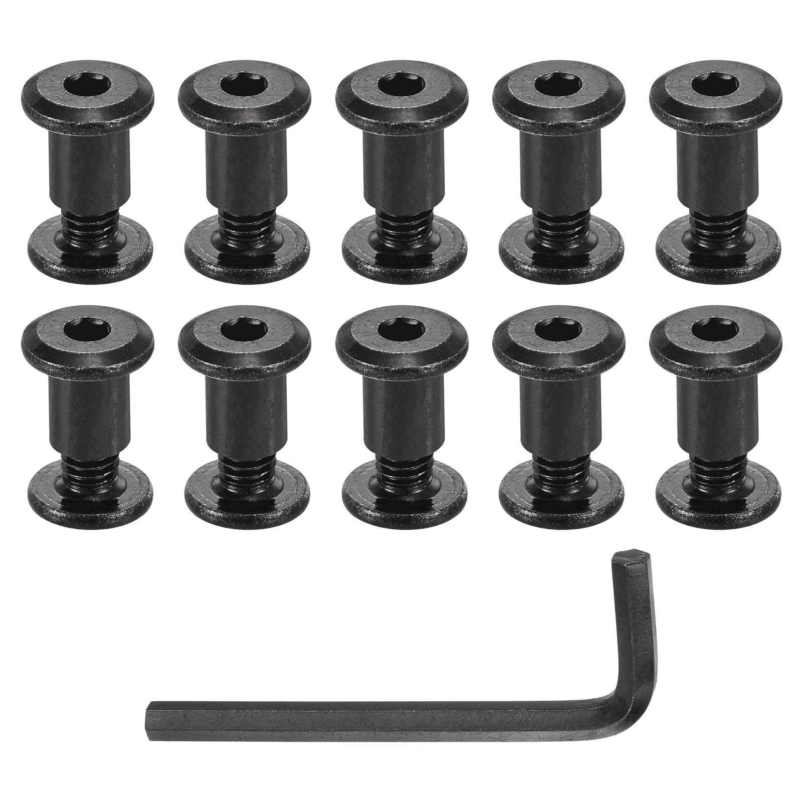 Stainless Steel Binding Screws - 10 Sets -1 Stainless Steel Binding Screws - 10 Sets -1