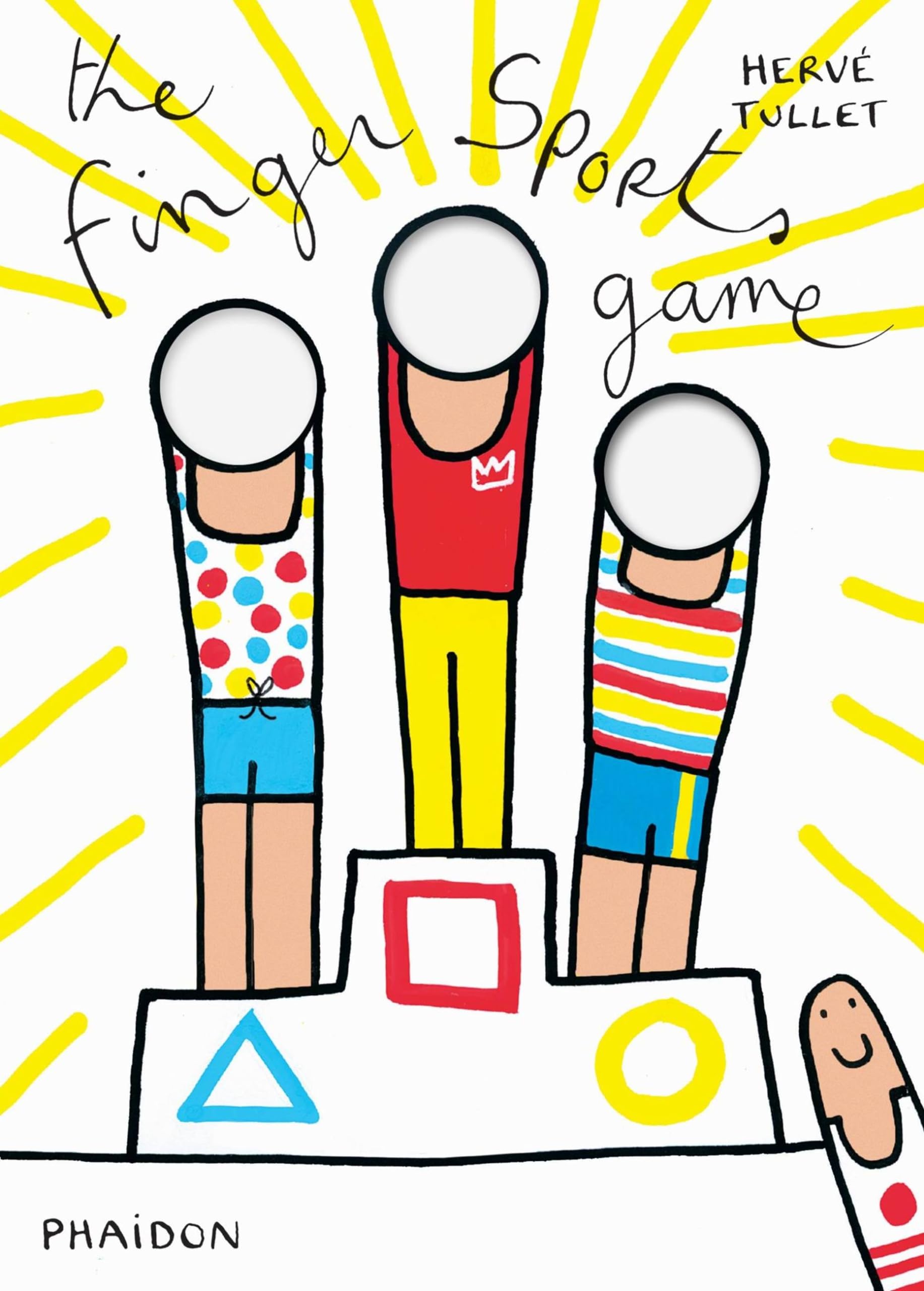 The Finger Sports Game by Hervé Tullet (Hardback Book)
