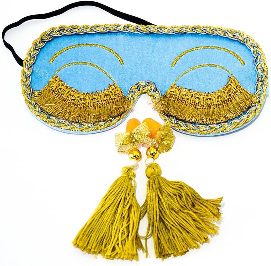 Breakfast at Tiffany's Sleeping Mask Audrey Hepburn Sleep Mask and Ear Plugs Set Party Supply Audrey Hepburn Eye Silk with Eyelashes Holly Golightly