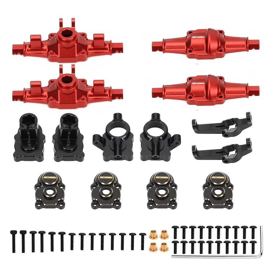 Amazon.com: RCAWD 100g FCX24 Brass Weighted Portal Axles