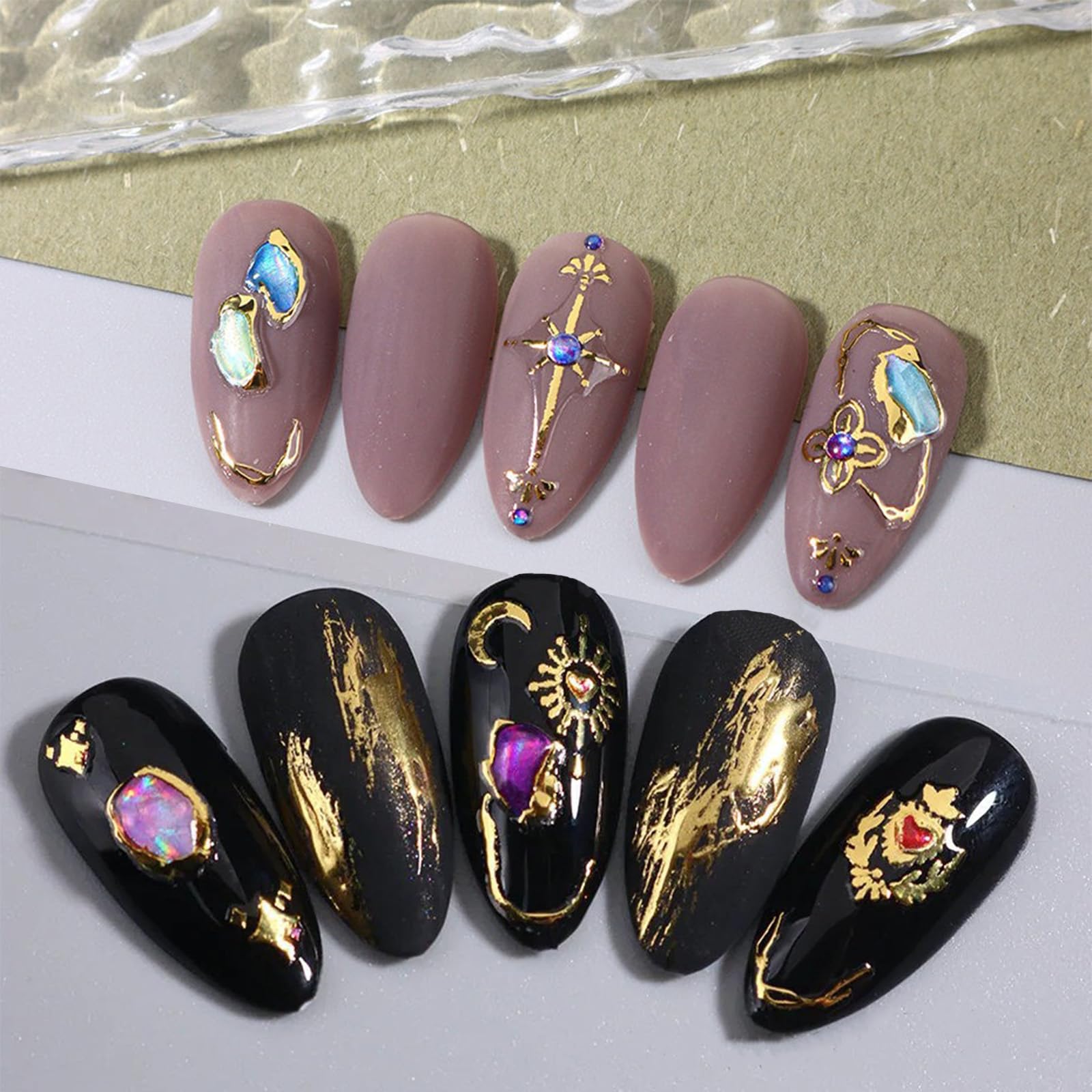 Solomeya Nail Applique Precious Stones