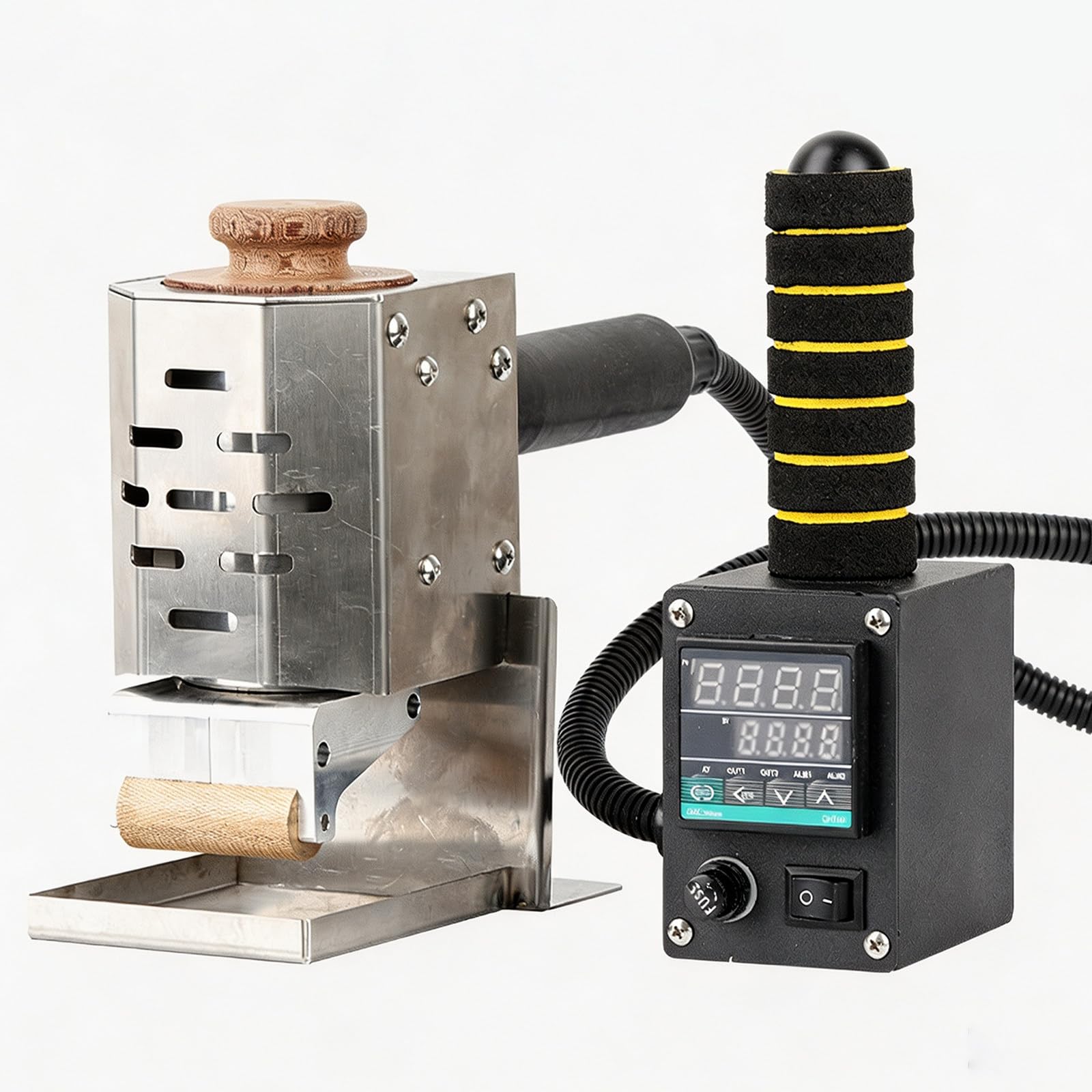 Gaoyongyong Commercial Gluing Machine & Hot Melt Roller Dispenser With Digital Display 150ml~50mm