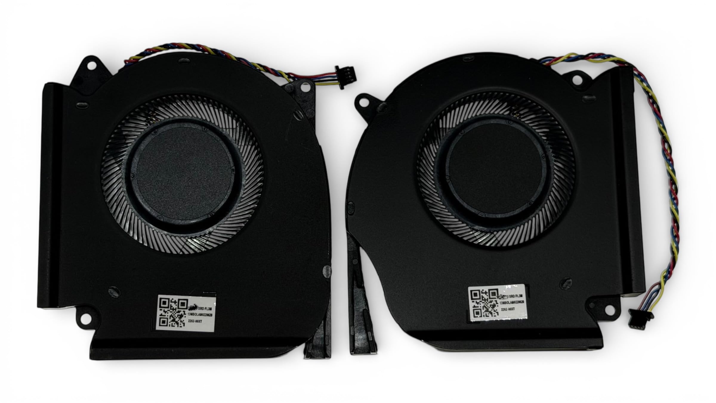 CPU+GPU wentylatory chłodzące do ASUS (5V 0.5A) ROG NS85C59-20G04, DFS5K221153715, NS85C59-20G05, NS85C59-21J10, DFS5K223052835, 13NR00 510P0P051011, 13NR0510P01021, 13NR0510P02011, 13NR0510P02021