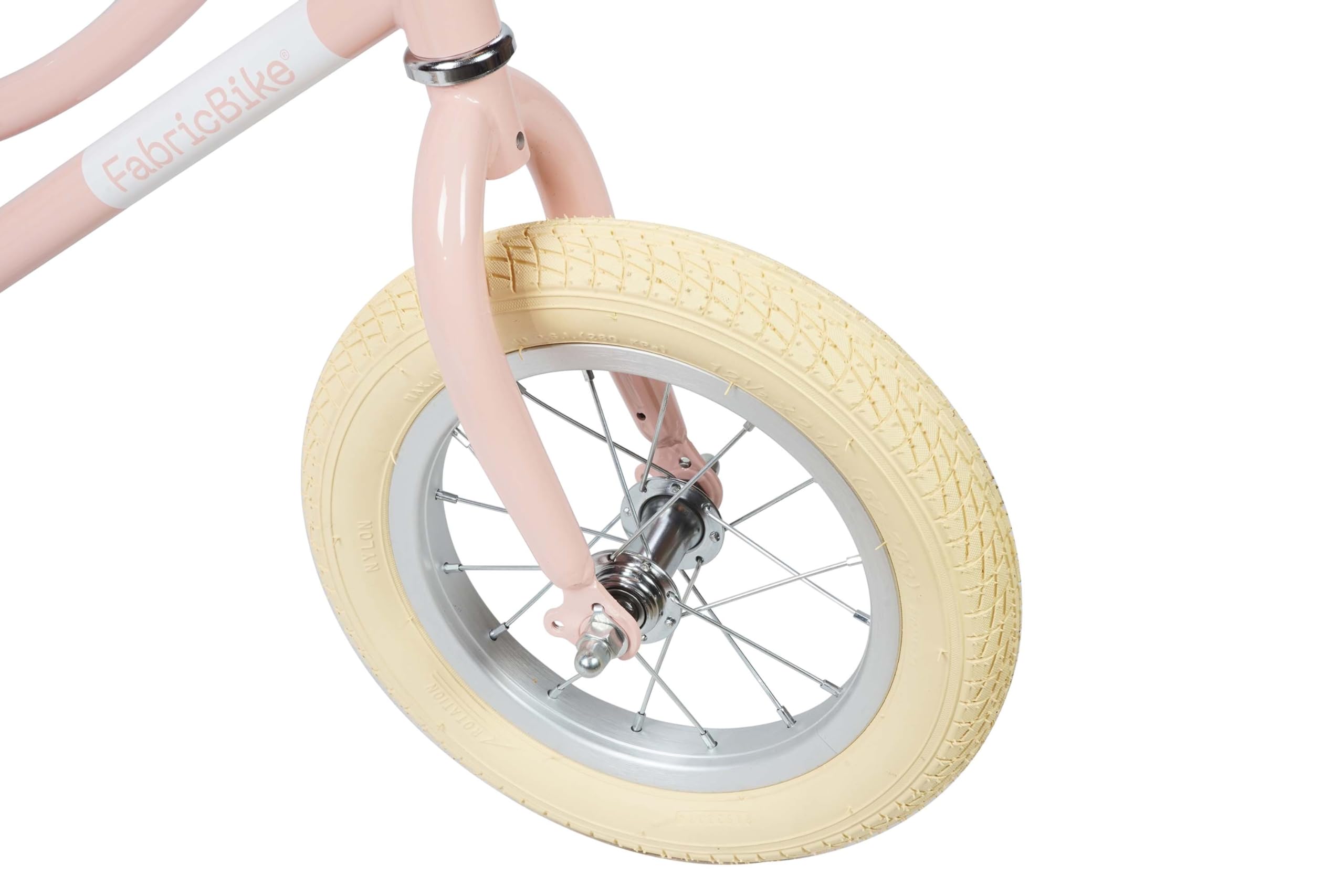 FabricBike Mini 12" - Bicicletta senza pedali per bambini, 18 mesi - 4 anni. Bicicletta ultra leggera per l'apprendimento con manubrio e sella regolabili.