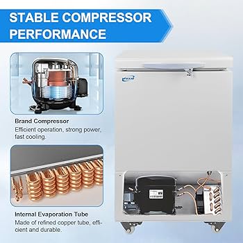 Amazon.com: HNZXIB -86℃ Ultra Low Temperature Freezer 58L, -123°F