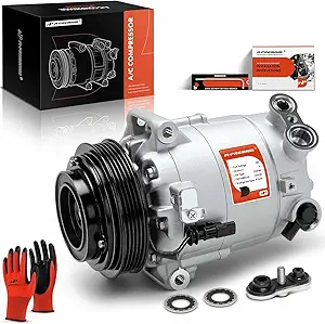 A-Premium Air Conditioning Compressor with Clutch for Chevrolet Impala and Related GM Models