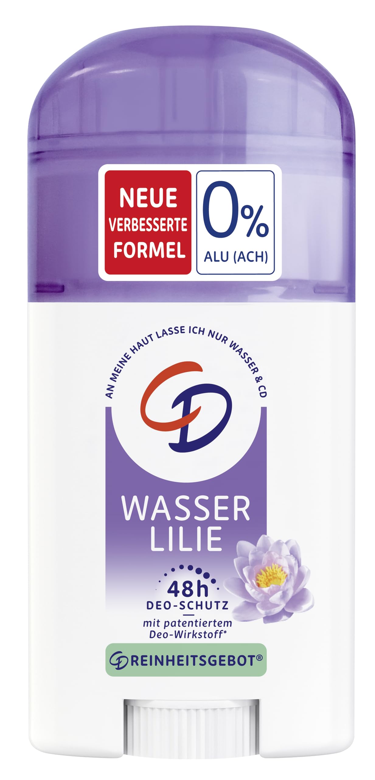 CD Deo Pflege-Stick Wasserlilie | 48h Schutz | ohne Alkohol & ohne Aluminium | nach der Rasur geeignet | 40ml