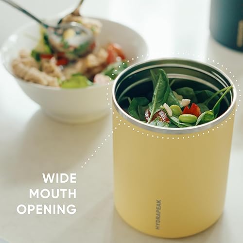Miniatura 8 de Hydrapeak Termo de acero inoxidable de 25 onzas con aislamiento al vacío, termo para niños para alimentos calientes y alimentos fríos, boca ancha a