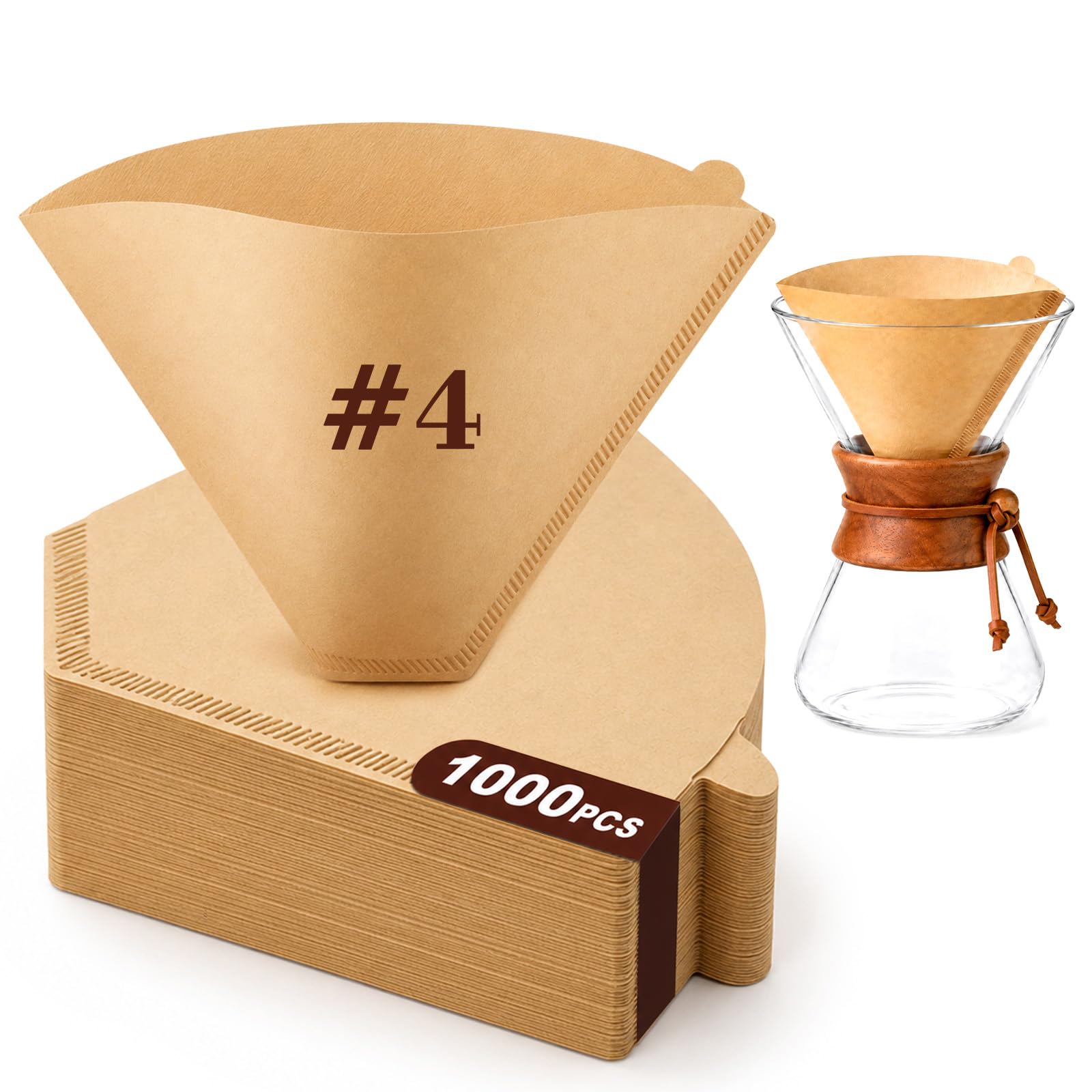 Photo 1 of #4 Cone Coffee Filters - 1000 Count