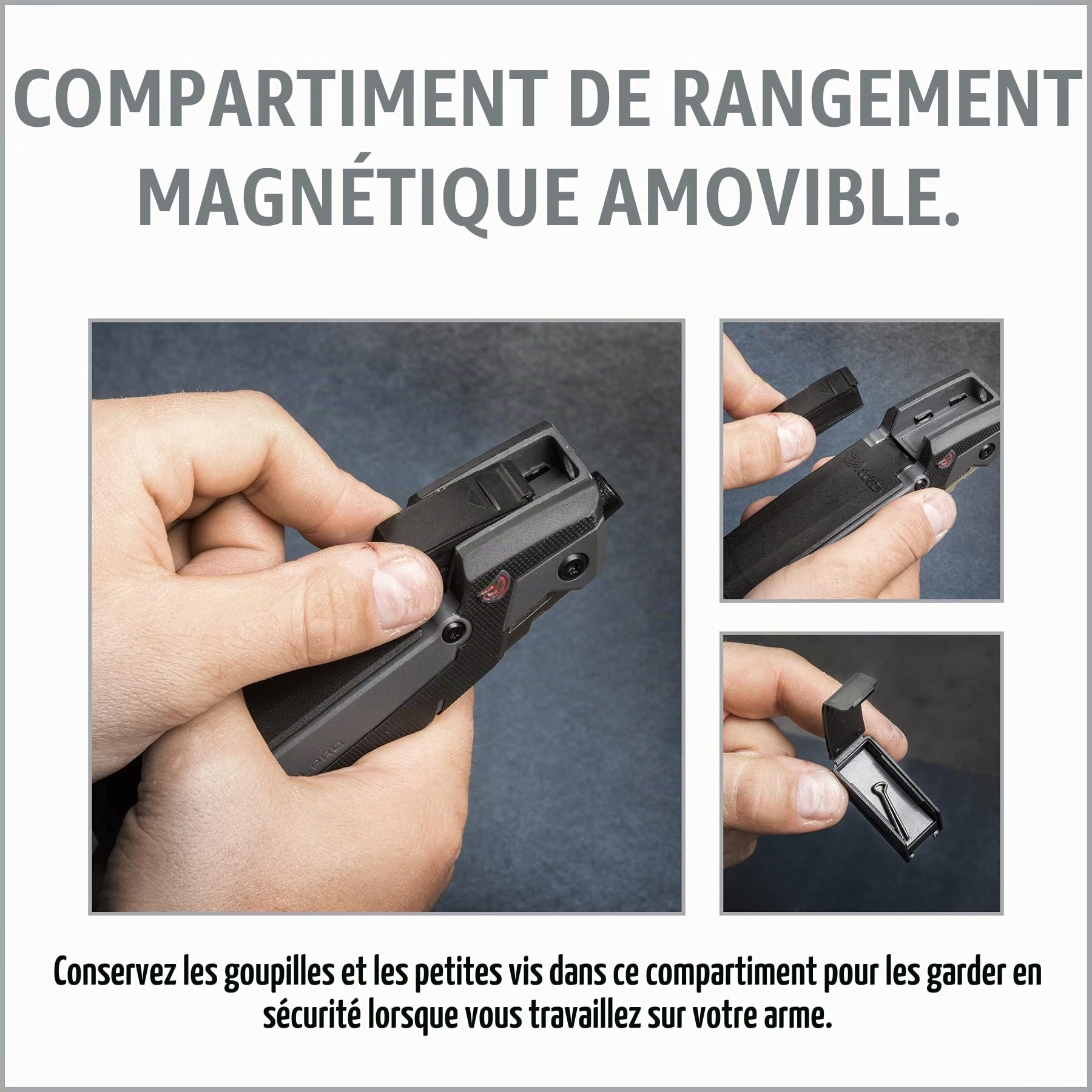 Real Avid Pro Gun Tool - Outil Multi-Fonction pour Carabine/Arme de Poing/Fusil/AR15/AK47