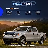 Vista 2 de ECCPP Luces de charco de señal de giro con calefacción eléctrica para espejo lateral del pasajero, repuesto para 2007 08 09 10 11 12 13 14 para Ford