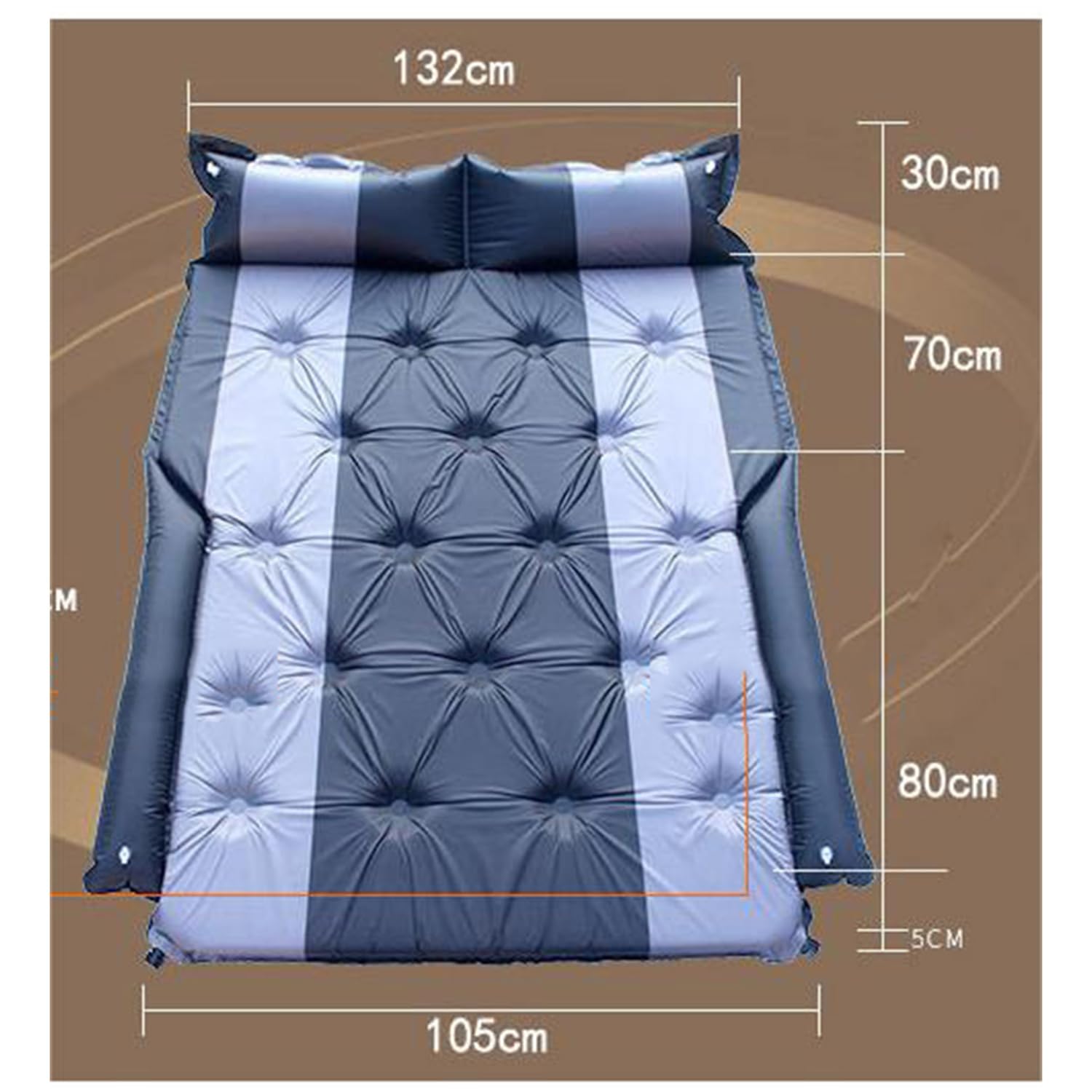 Car Air Mattress for Volkswagen VW Tiguan II I (Type AD1 5N) R