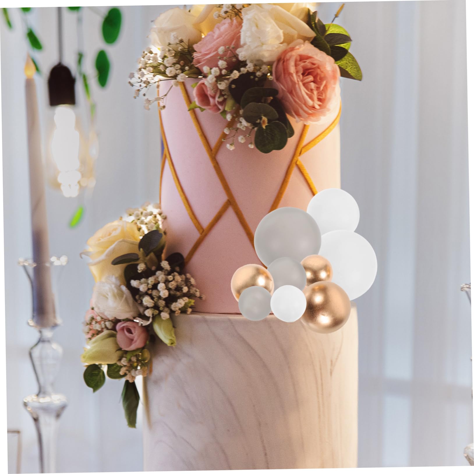 Cabilock 5sätze Cake Topper Für Babyparty Und Geburtstagsfeier Teiliges Rostfreiem Und Polymer Niedliches Design Für Unvergessliche Feiern