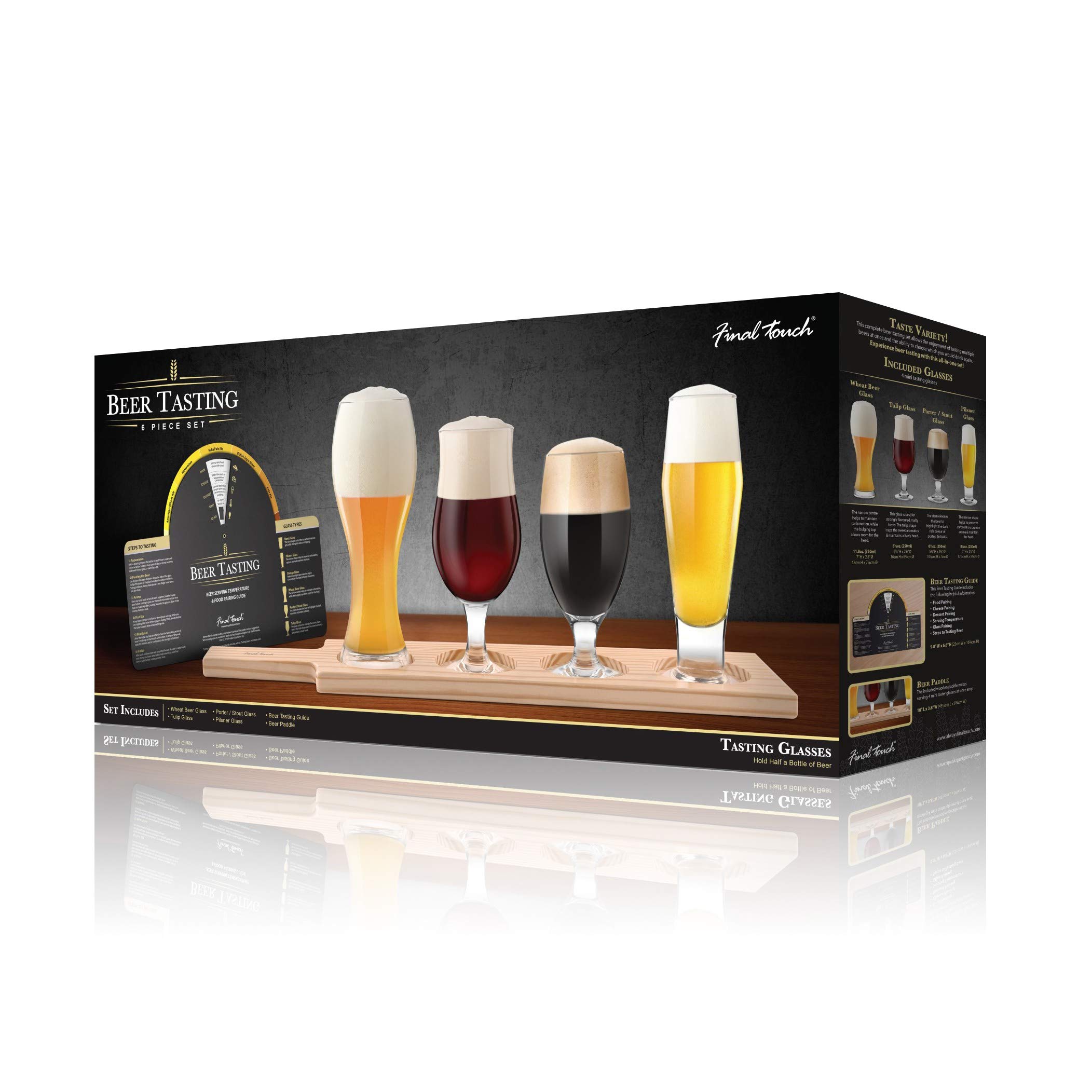 Degustazione di birra: set di 6 bicchieri